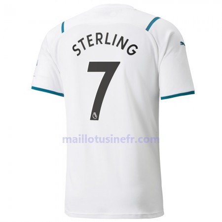 Maillot de Foot Manchester City Raheem Sterling 7 Extérieur 2021-22